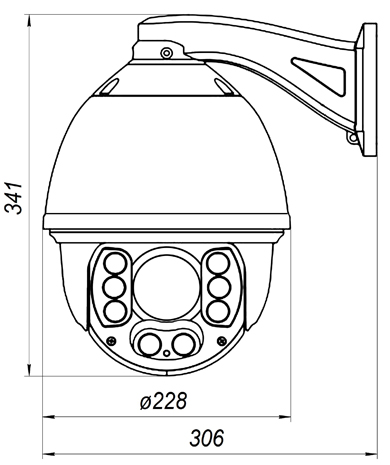 Beward B96-30H видеокамера IP