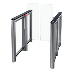 PERCo-ST-11 (ATG-300) (STC-11S-NR) Турникет распашной с крышками из стали со створками 300 мм