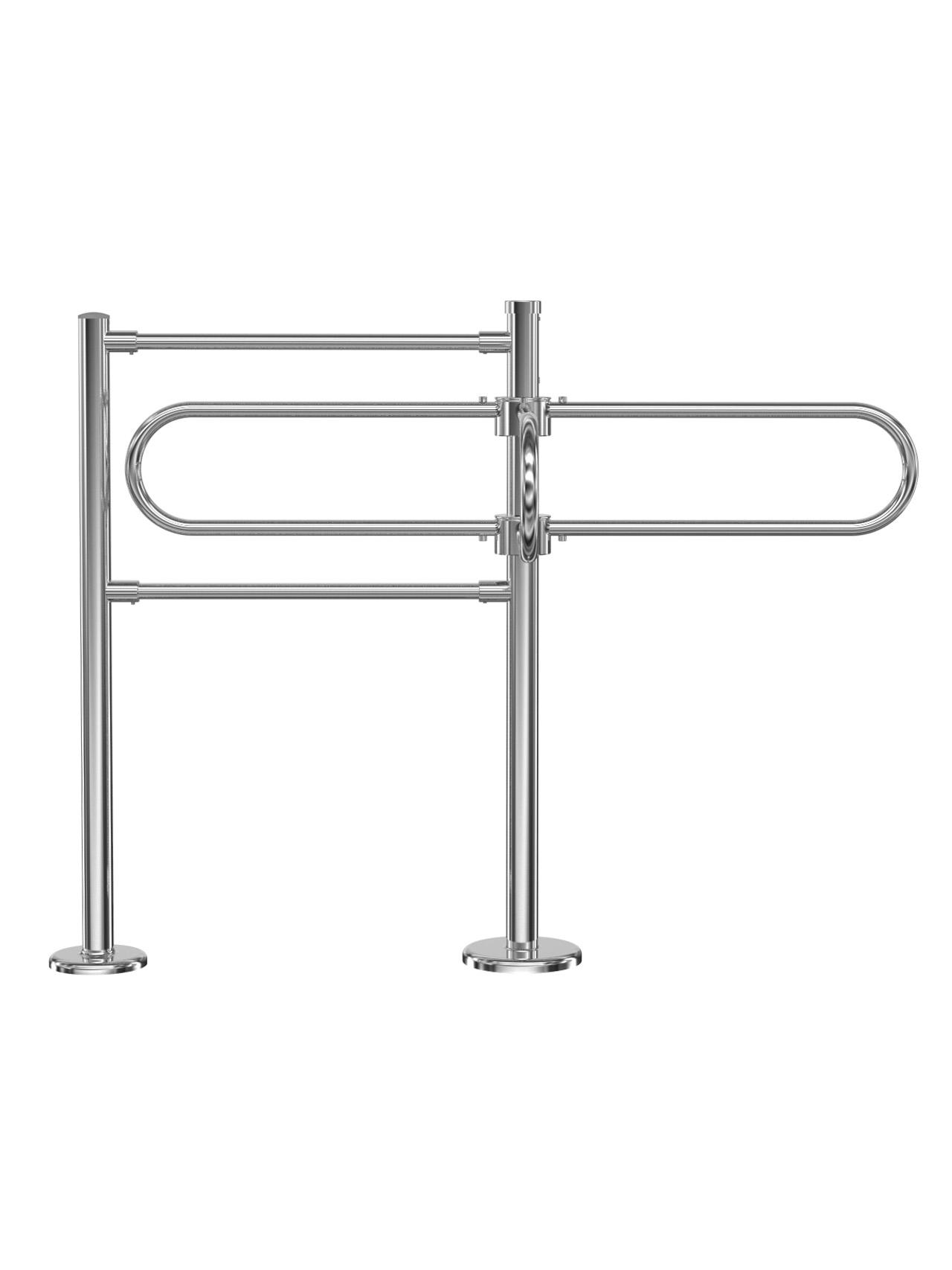 Ростов-Дон Р32М ХРОМ Полуростовой роторный турникет