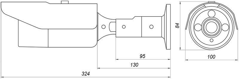 Beward B1510RV видеокамера IP