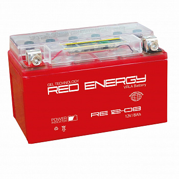 RED ENERGY RE 1208 Аккумулятор гелевый