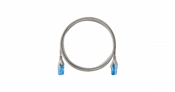 NIKOMAX NMC-PC4UE55B-030-SL-C-GY Коммутационный шнур Slim Line U/UTP 4 пары