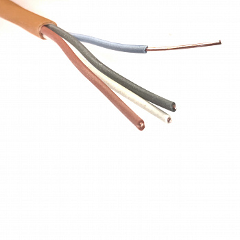 Технокабель Кабель сигнальный, КПСнг(А)-FRLS, 2*2*0.75мм2 (1.0мм) 200м, оранжевый