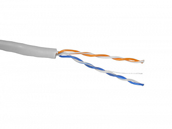 Skynet Кабель Light UTP2 cat.5е, одножильный, 305м, Cu, серый