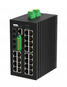 GIGALINK GL-SW-G207-24P4ST-I Управляемый промышленный L2+ коммутатор