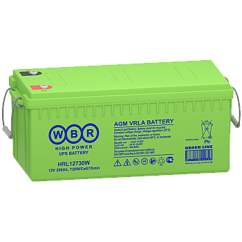 WBR HRL12730W Аккумулятор