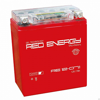 RED ENERGY RE 1207.1 Аккумулятор гелевый