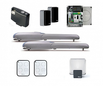 NICE WINGO4024BDKCE Комплект автоматики для распашных ворот