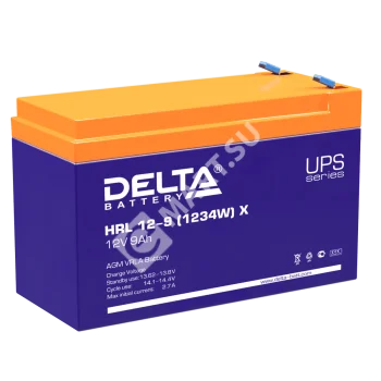 Delta HRL 12-9 (1234W) X Аккумуляторная батарея