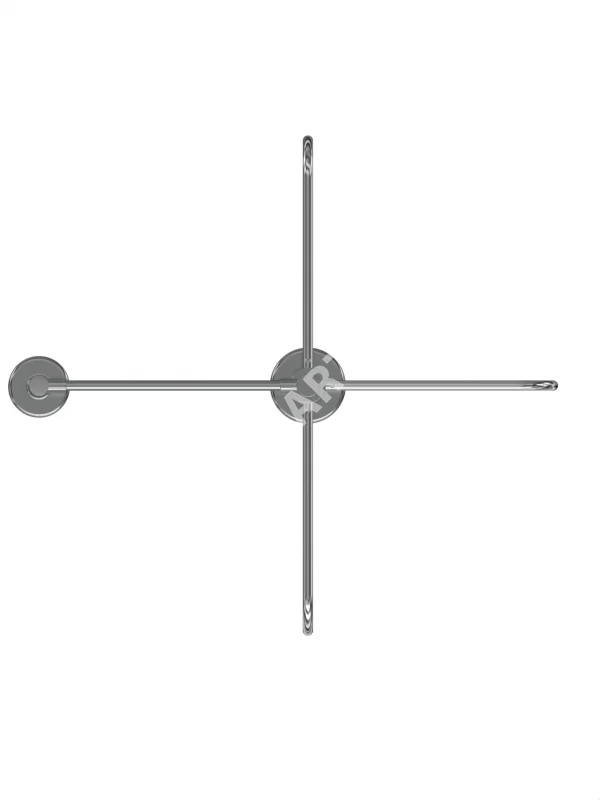 Ростов-Дон Р31М пр ХРОМ Полуростовой роторный турникет