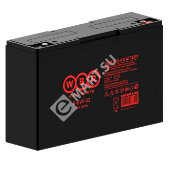 WBR 6-EVF-32 Аккумулятор