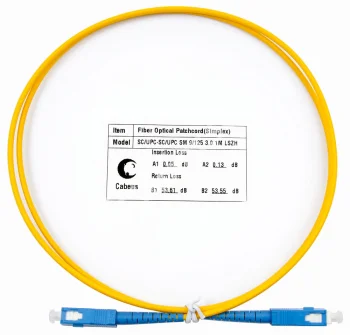 W&T WT-S-1-B-SC-SC-1 Патч-корд волоконно-оптический 9/125 одномодовый