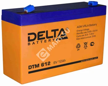 Delta DTM 612 Аккумулятор