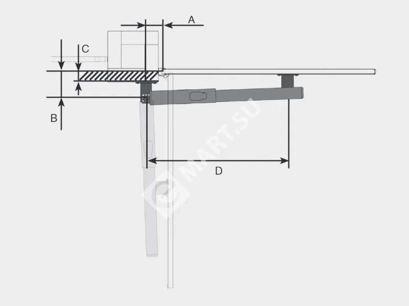 монтажные размеры Swing-3000_5000