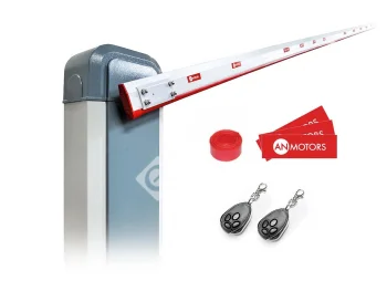 AN-Motors ASB6000L Комплект шлагбаума с прямоугольной стрелой 4,3 м