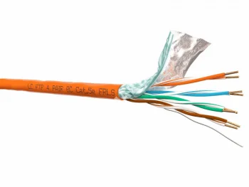 LC Кабель FTP4 cat.5е, одножильный, 305м, Cu, FRLS (Flame retardant low smoke)