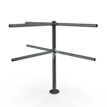 OXGARD Стойка ограждения i-образная с 2-мя полупетлями (ВЗР1996R-01-01)