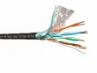 Netko Кабель F/UTP4 (FTP4) cat.5e, 4 пары 24 AWG BC, одножильный, экранированный, для наружных работ