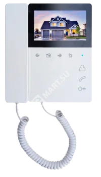 Tantos Elly-S с трубкой (XL) Видеодомофон