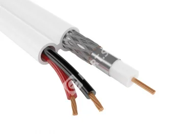 Кабель комбинированный RG59 CU+2x0.75 мм2 75 Ом outdoor, 200 м 04-155